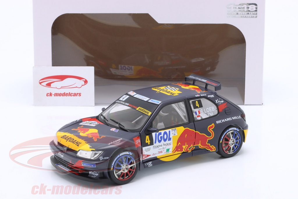 1/18 (Solido) PEUGEOT 306 MAXI-RALLYE DU MONT BLANC 2021 #4 S.Loeb / D