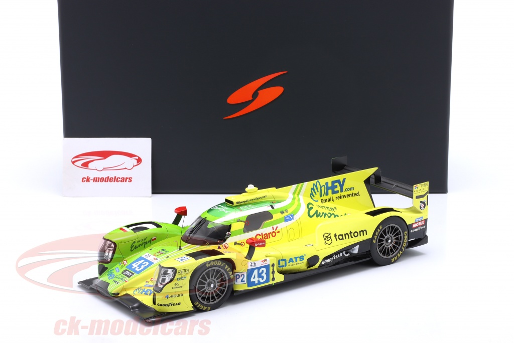 Miniature Spark 1/43 ORECA 07 #34 Inter Europol Competition - 2e LMP2 Aux 24h Du Mans 2024