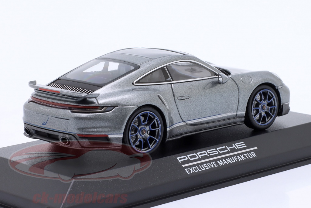 Porsche 911 GT Vitesse 1/43 Argent Métallisé – Miniature Collection O64D