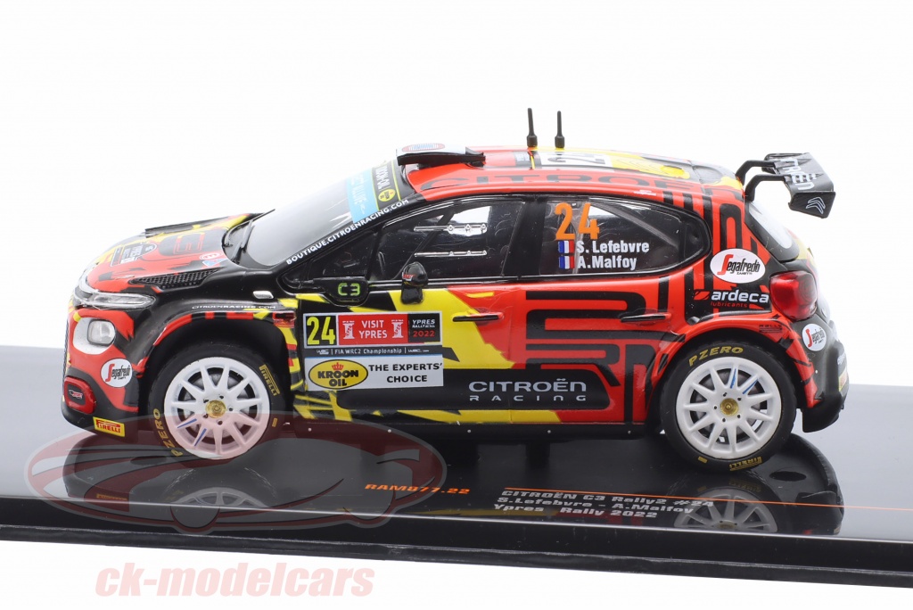Citroën C3 Rally2 - Ardeca Ypres Rally Belgium 2022 - Lefebvre - Malfoy