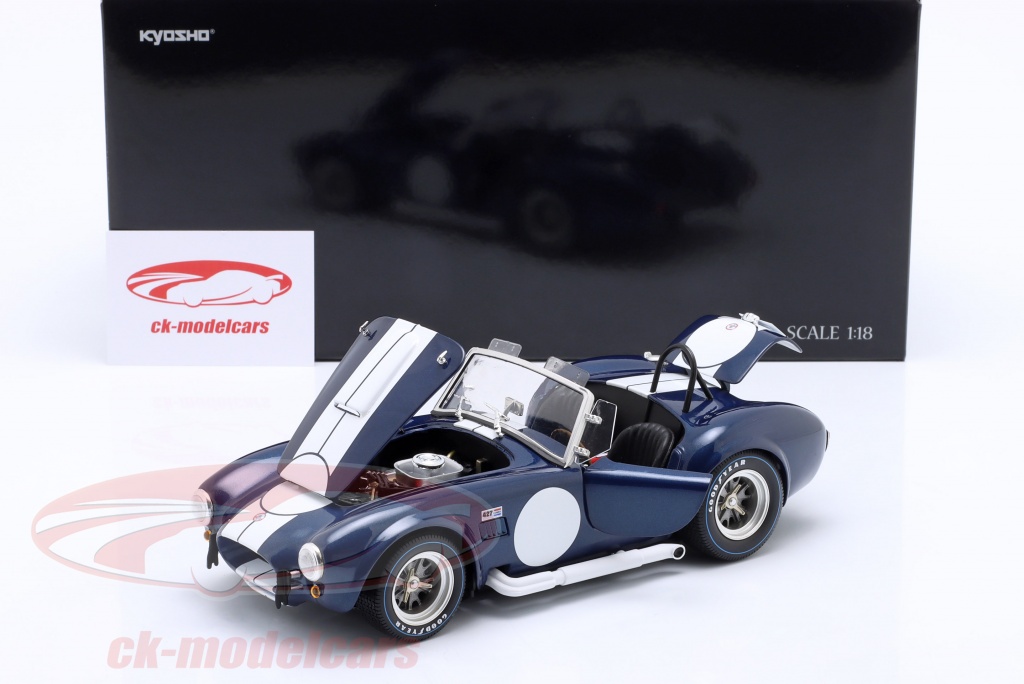 Kyosho 1/18 - Shelby 427 S/C Spider 1962 - Modèle Réduit Collection
