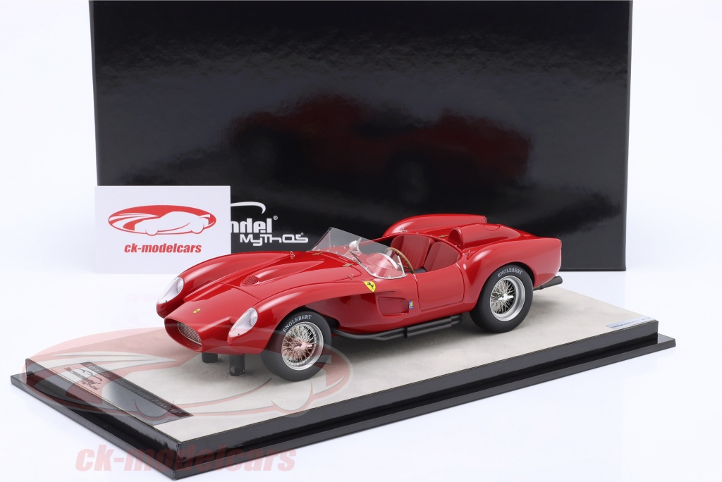 Miniature Ferrari 250 TR Pontoon-Fender 1957 - Tecnomodel 1/18 Rouge, TMD18254A
