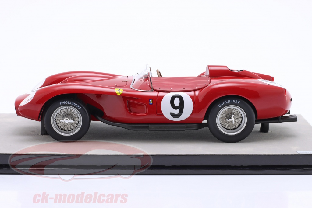 Ferrari 250 Tête Rouge Ponton Fender 1957 #9 Tecnomodel 1/18 - 24H Du Mans - Neuve