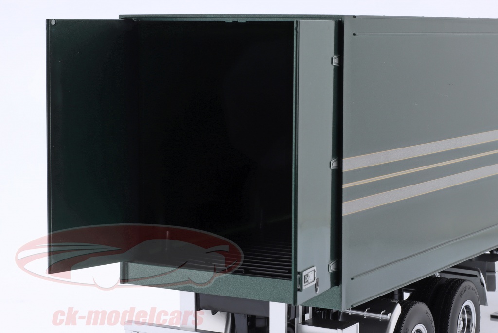 1:18 ROAD KINGS Semi-Trailer Valise Remorque Camion Stars & Rayures