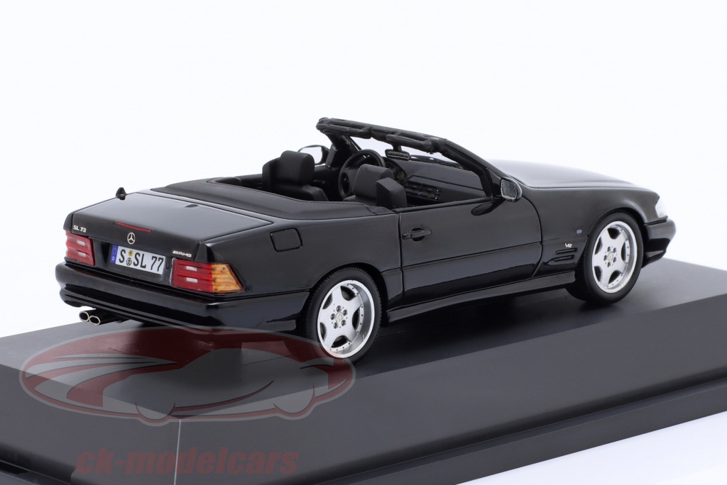 Schuco 1:43 Mercedes-Benz SL 73 AMG Convertible (R129) black 450923400 ...