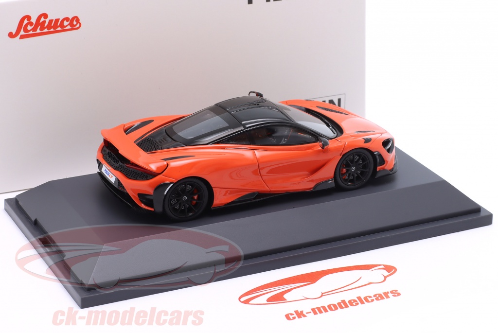 Schuco 1:43 McLaren 765LT 建设年份2020 橙子450926800 模型汽车 
