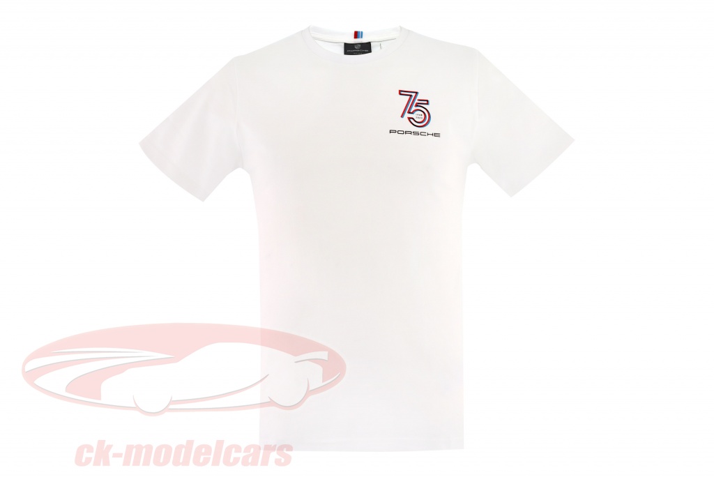porsche-t-shirt-75-annees-blanc-wap13000s0p75y/s/