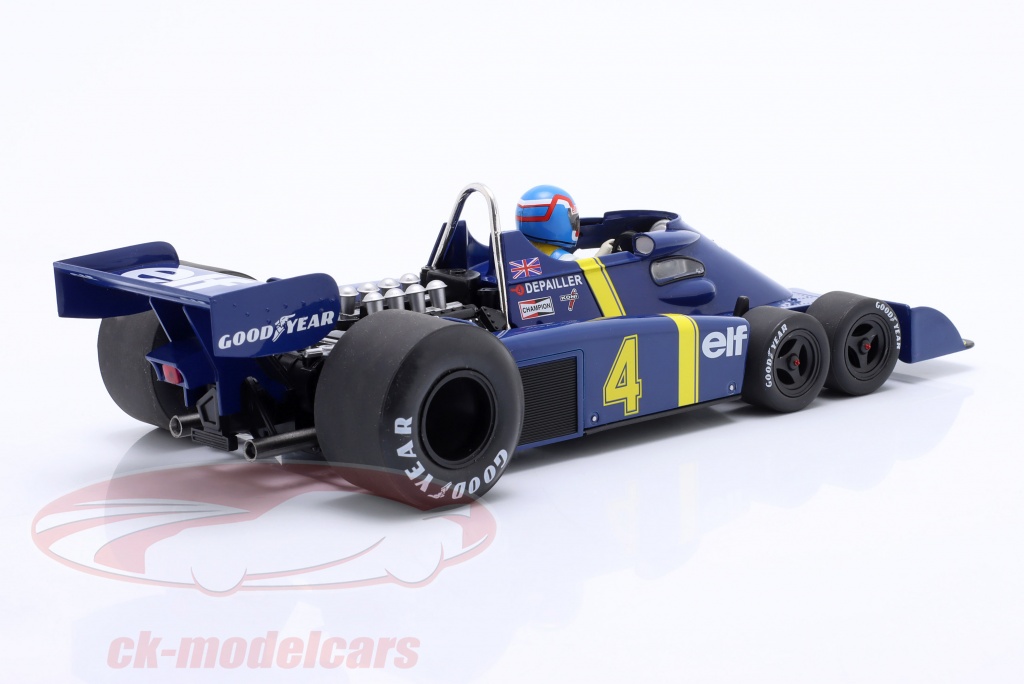 Modelcar Group 1:18 Patrick Depailler Tyrrell P34-2 #4 2nd Sweden 