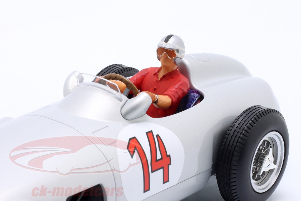 Modèle Réduit 1:18 WERK83 Mercedes F1 W196 #14 GP Belgique 1955 Stirling Moss - Neuf