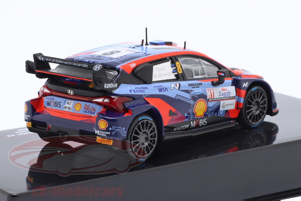 Ixo 1:43 Hyundai i20 N Rally1 #8 2° Rallye Croazia 2022 Tänak, Järveoja