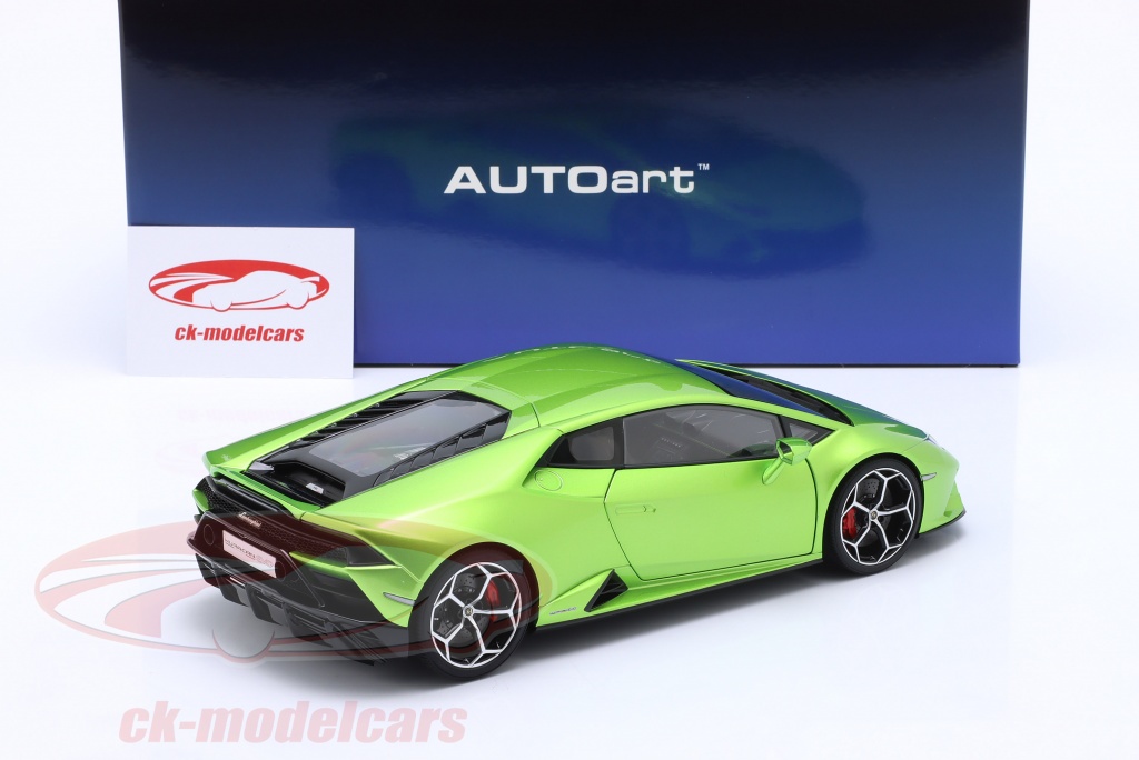Maquette Résine Topspeed 1/18 Lamborghini Huracán, Bleue, édition Limitée