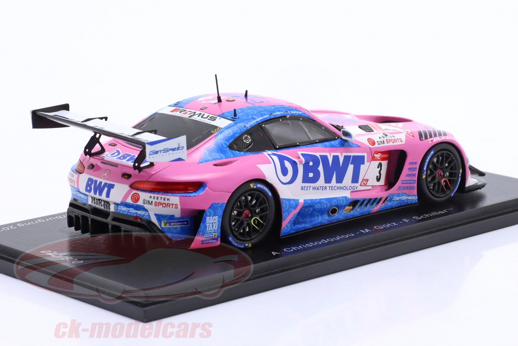 Spark 1:43 Mercedes-Benz AMG GT3 #3 2ème 24h Nürburgring 2022 Team