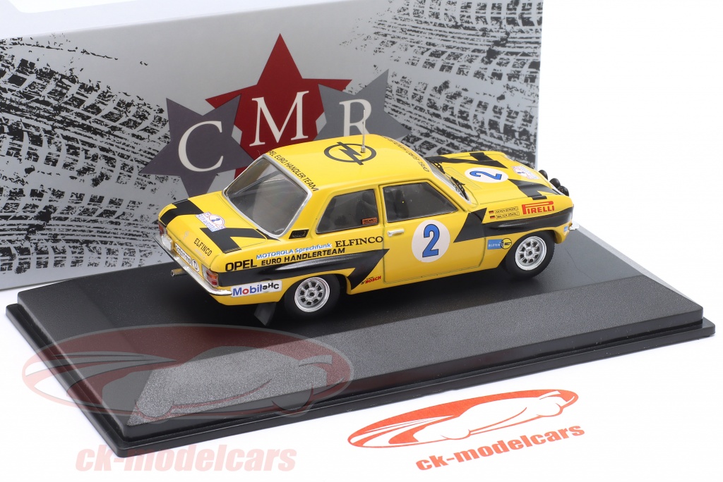 Miniature Voiture Collection 1/24 – Opel Ascona 1.9 SR 1975 – Portes Ouvrantes Par Ixo Pour Hachette