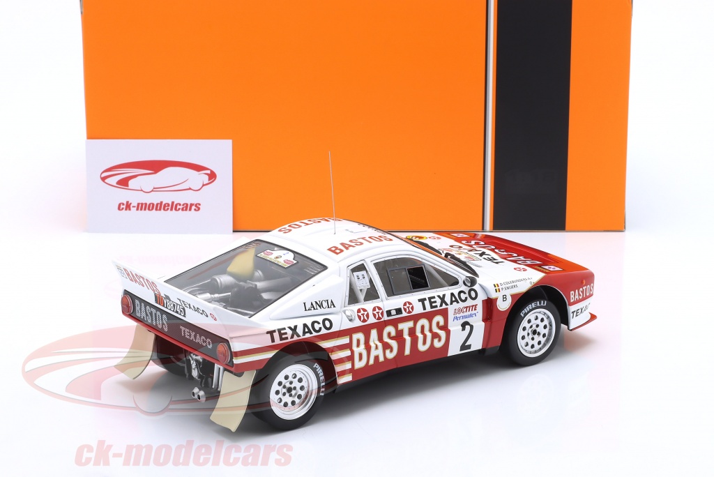 Ixo 1:18 Lancia 037 #1 winnaar Rallye Duitsland 1983 Röhrl, Geistdörfer 18RMC117.22 model auto
