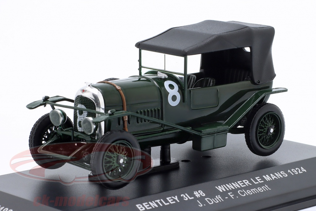 ixo-1-43-bentley-3-litre-sport-no8-gagnant-24h-lemans-1924-duff-clement-lm1924/