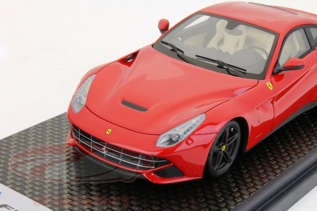 1/43 BBR FERRARI F12 TDF BIANCO TARTAN CARBON BASE LE 32 PC MR