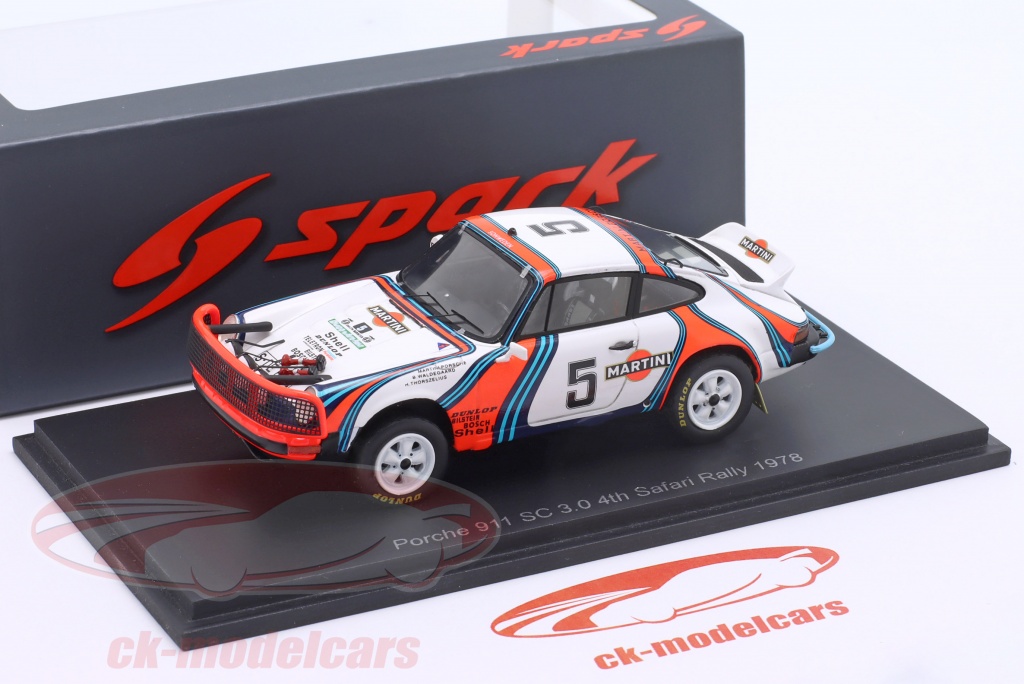 DECAL PORSCHE 911 SC MARTINI - RALLY SAFARI 1978