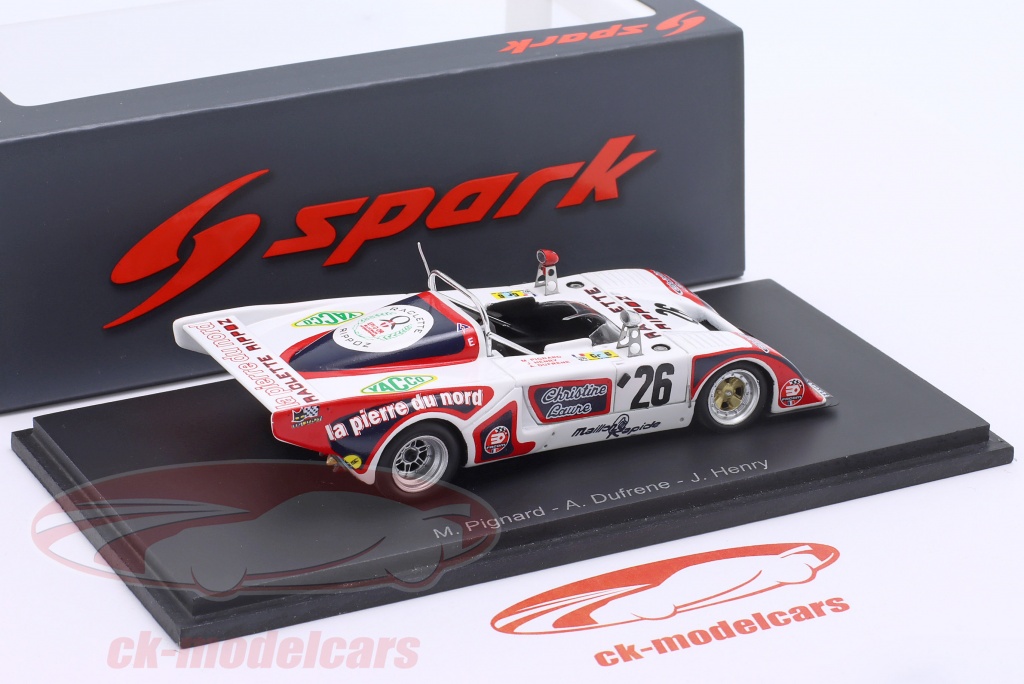Miniature 1:43 Spark - Chevron B36 N°26 24H Le Mans 1977 - Pignard/Dufrene