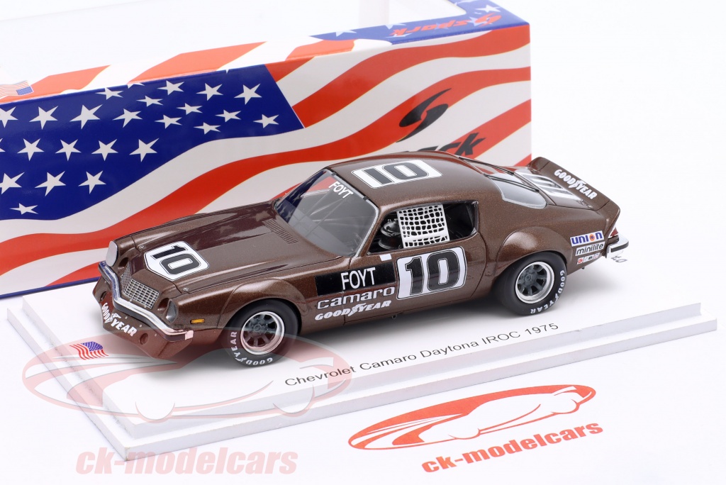 Chevrolet Camaro 7° IROC Daytona 1974-1975 Ronnie Peterson, Spark 1:43
