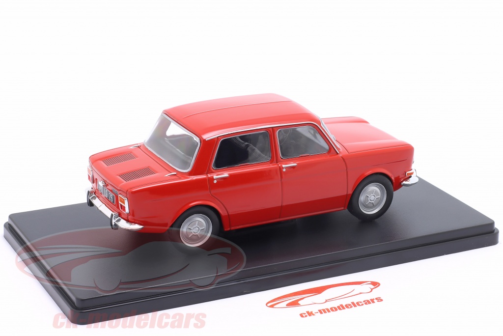 Modèle Réduit Voiture 1/43 IXO - Simca Arronde PGO Monthlery 1959 - Rouge - Neuf