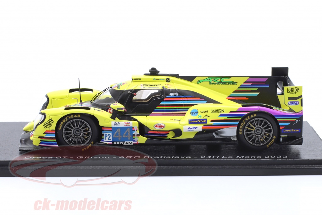 Modellino Spark 1:64 Oreca 07 Gibson 24H Le Mans 2022, Pressofuso