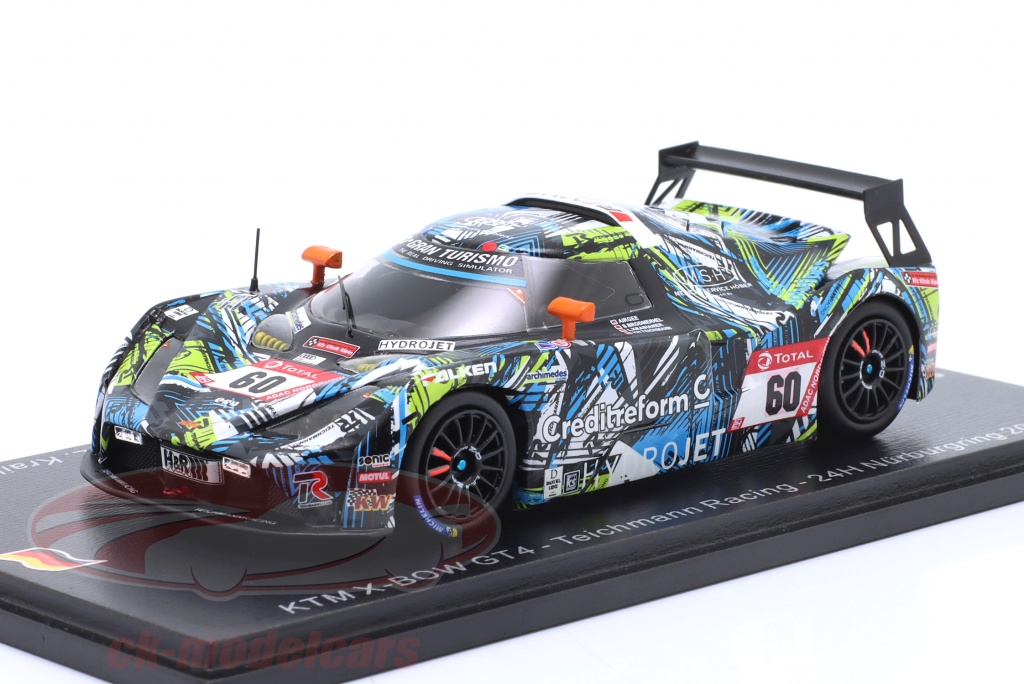 Modèle Réduit Voiture KTM X-Bow GT4 - Présentation 2016 | Échelle 1/43, Résine | Orange/Noir - Spark S5660 - 11