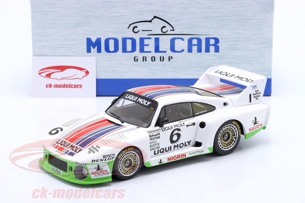 Modelcar Group 118 Porsche 935 J 6 3rd DRM Spa 1980 R. Stommelen