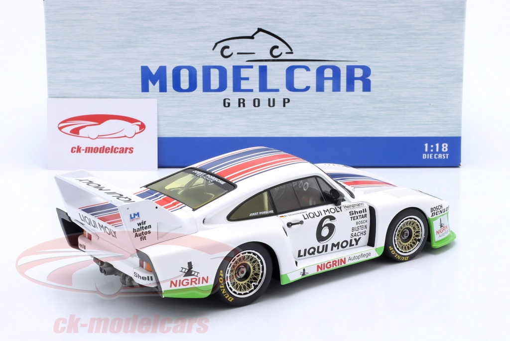 Modelcar Group 118 Porsche 935 J 6 3e DRM Spa 1980 R. Stommelen