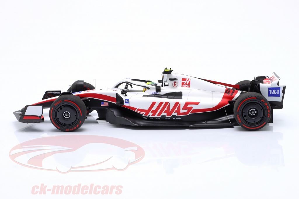 Haas VF-22 Schumacher Canada GP 2022 - Minichamps 1/43 - Modèle F1 Occasion