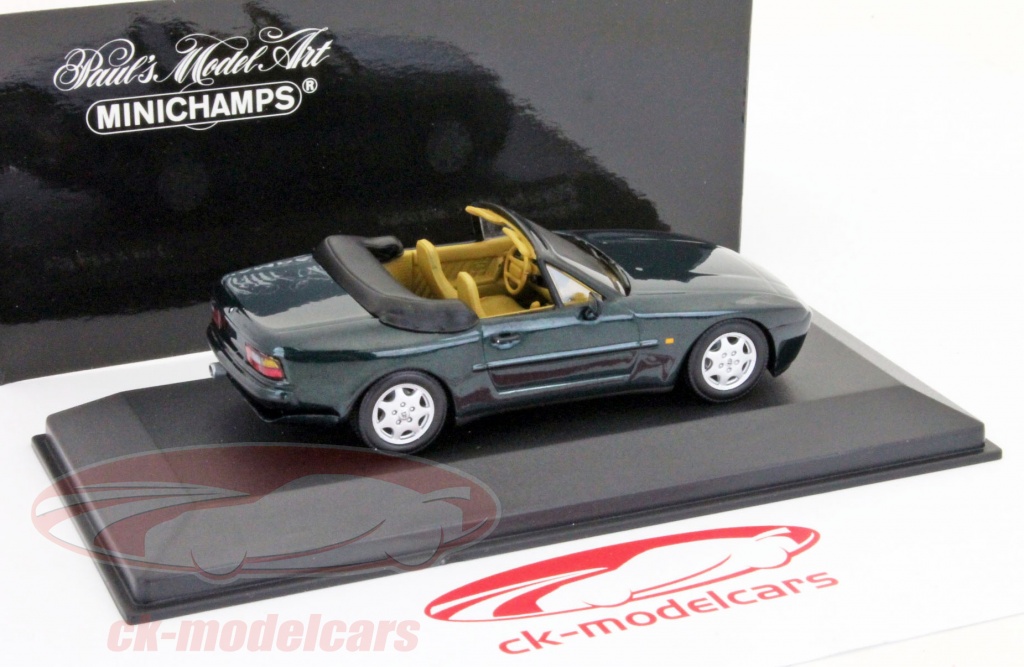 Miniature PORSCHE 944 Cabriolet Rouge échelle 1/43 Par MINICHAMPS - Occasion