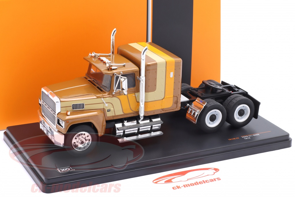 FORD LTL 9000 1978 Metallic Braun Décoré IXO 1/43 Réf