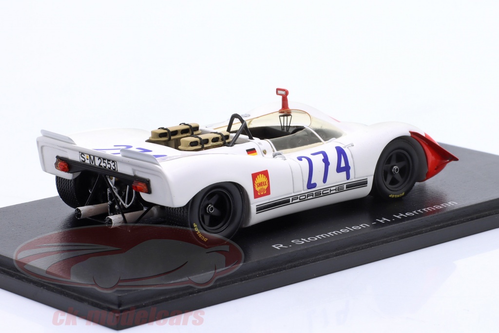 Miniature Spark 1/43 – PORSCHE 908-2 N°272 – Targa Florio 1969 – Kaushen – Prévente