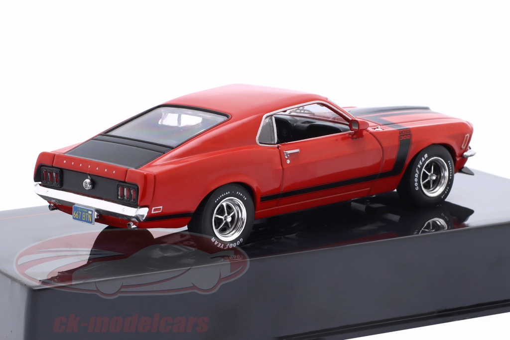 Mustang BOSS 302 1970 - Modèle Réduit 1/43ème - Occasion - Pour Collectionneurs