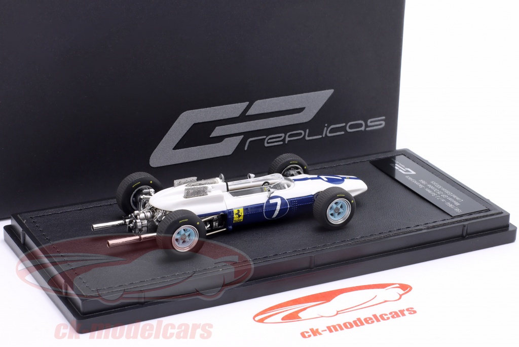 Modèle Réduit Ferrari F1 158 #7 GP Replicas 1:43 - Gagnant GP Allemagne 1964
