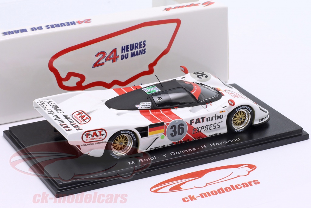 Spark Dauer Porsche LM 1994 – Miniature 1/18 Résine Blanche – Modèle 18S035