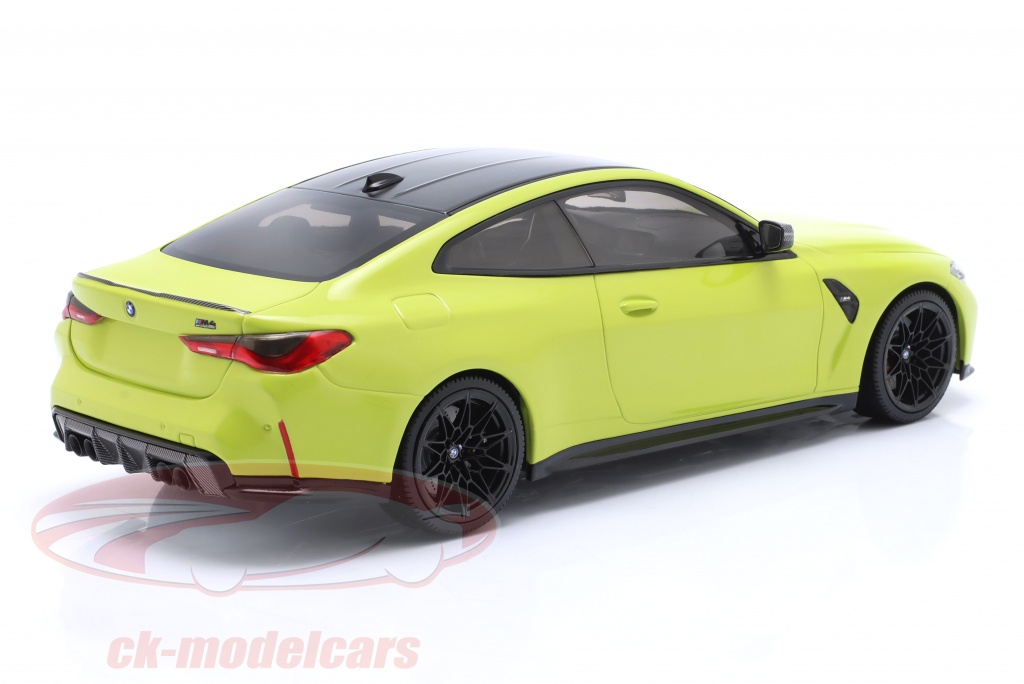 Modèle réduit Bmw M4 2020 Jaune 1/18 | Minichamps