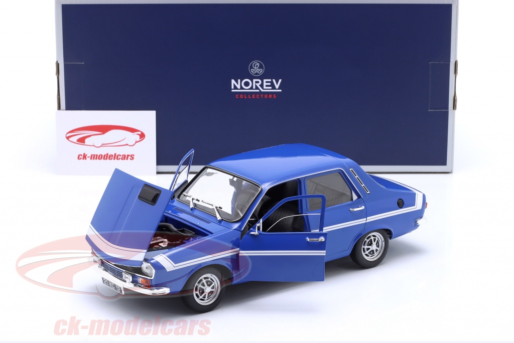 1/18 Renault 12 Gordini Bleu de France Norev - 1971 Modell