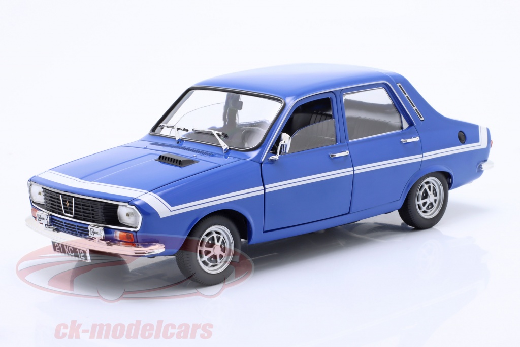 Norev 1:18 Renault 12 Gordini ano de construção 1971 azul / branco