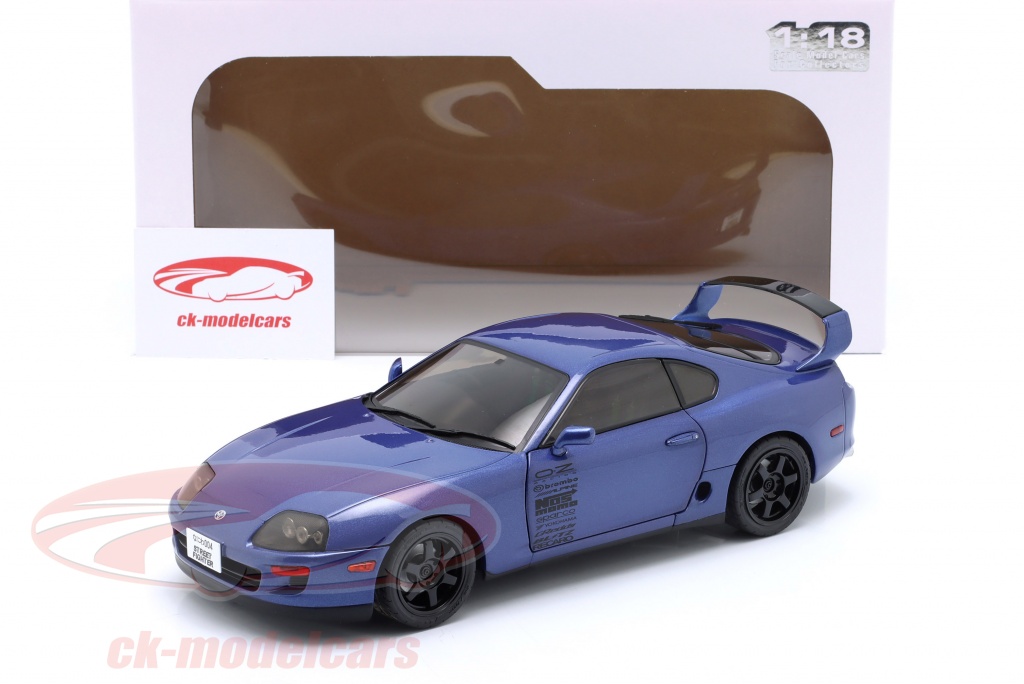 Solido 1:18 Toyota Supra MK4 (A80) Año de construcción 1993 negro Solido 1:18 Toyota Supra MK4 (A80) Año de construcción 1993 negro