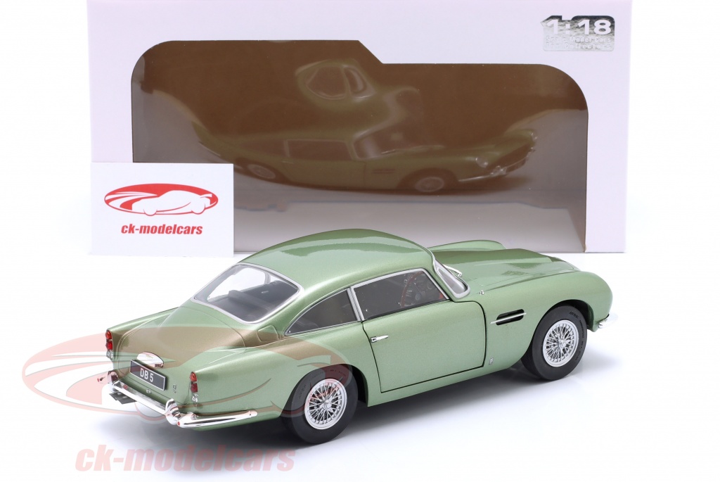 Solido 1/18 Aston Martin DB5 1964 – Porcelain Green, Miniature De Collection