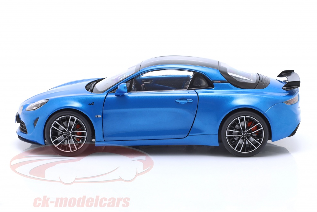 Solido 1:18 Alpine A110S Pack Aero ano de construção 2023 azul metálico