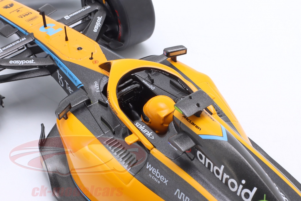 Solido 1:18 Daniel Ricciardo McLaren MCL36 #3 6位 オーストラリア 