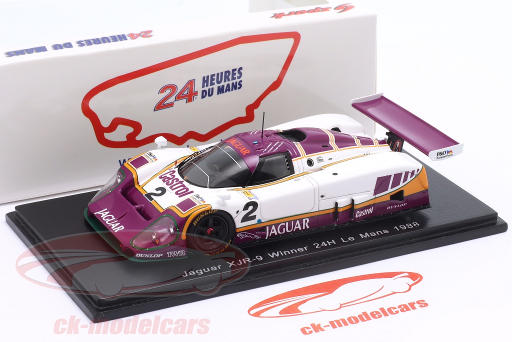 Jaguar XJR-9 #2 – Vainqueur Le Mans 1988 – IXO LMC002 – Échelle 1/43