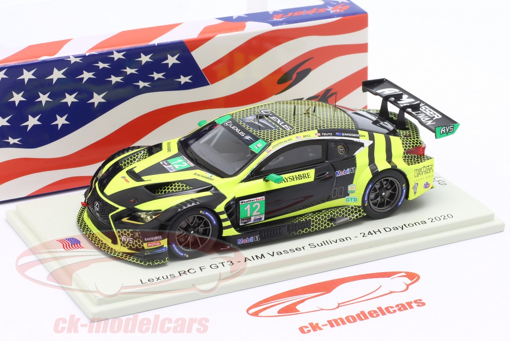 Lexus RC F GT3 #87 'Akkodis ASP Team' Le Mans 24 Hour 2024 (T. Kimura, E. Masson & J. Hawksworth