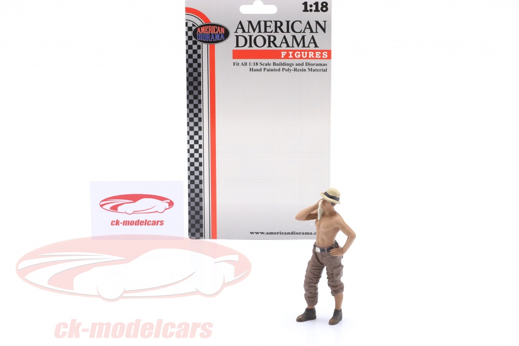 American Diorama 118 Mechanic Crew Offroad Camel Trophy figure 1