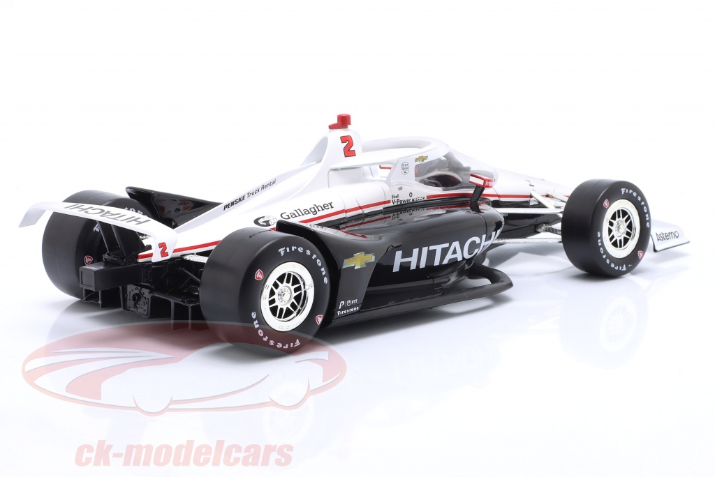 Voiture De Collection Greenlight IndyCar Husky Chocolate N°8 - Échelle 1/18, Modèle Détaillé