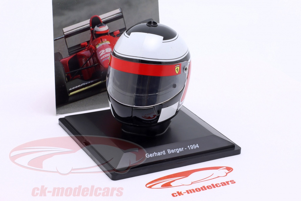 Casquette Ferrari 1995 Signée Par Gerhard Berger - Autographe Authentique - Parfait état