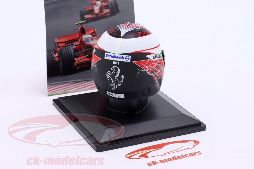 Casque F1 Spark 1/5 Kimi Räikkönen 2007 - Modèle Réduit Neuf - Pièce Collector Pour Fans