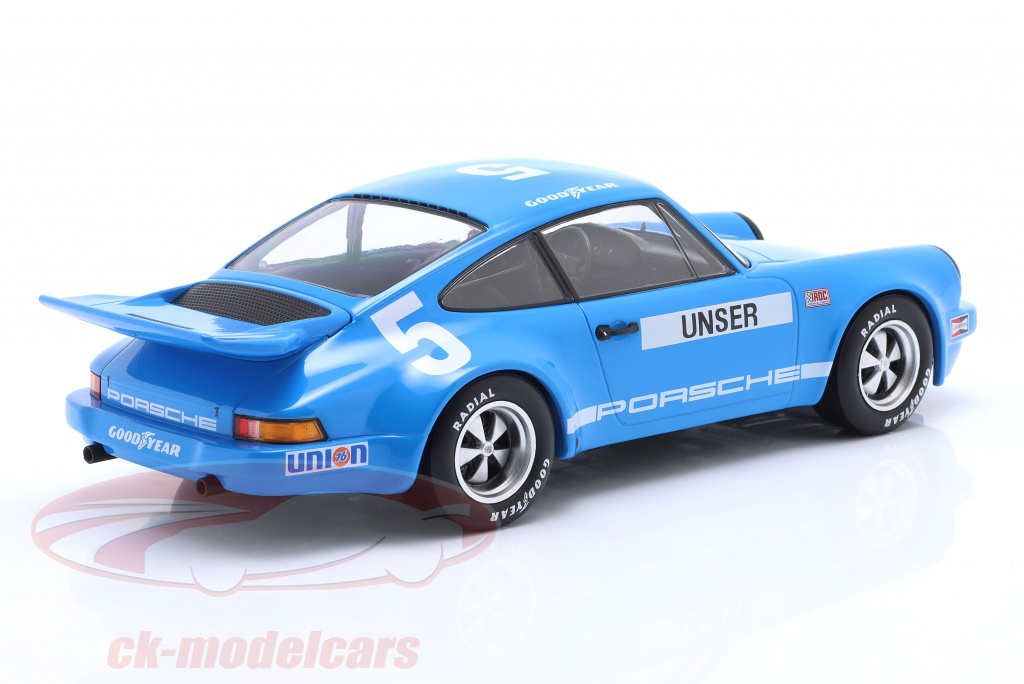 Modèle Miniature 1:18 Porsche 911 3.0 Rsr Carrera Coupé 1974 Noire - WERK83 - Neuf