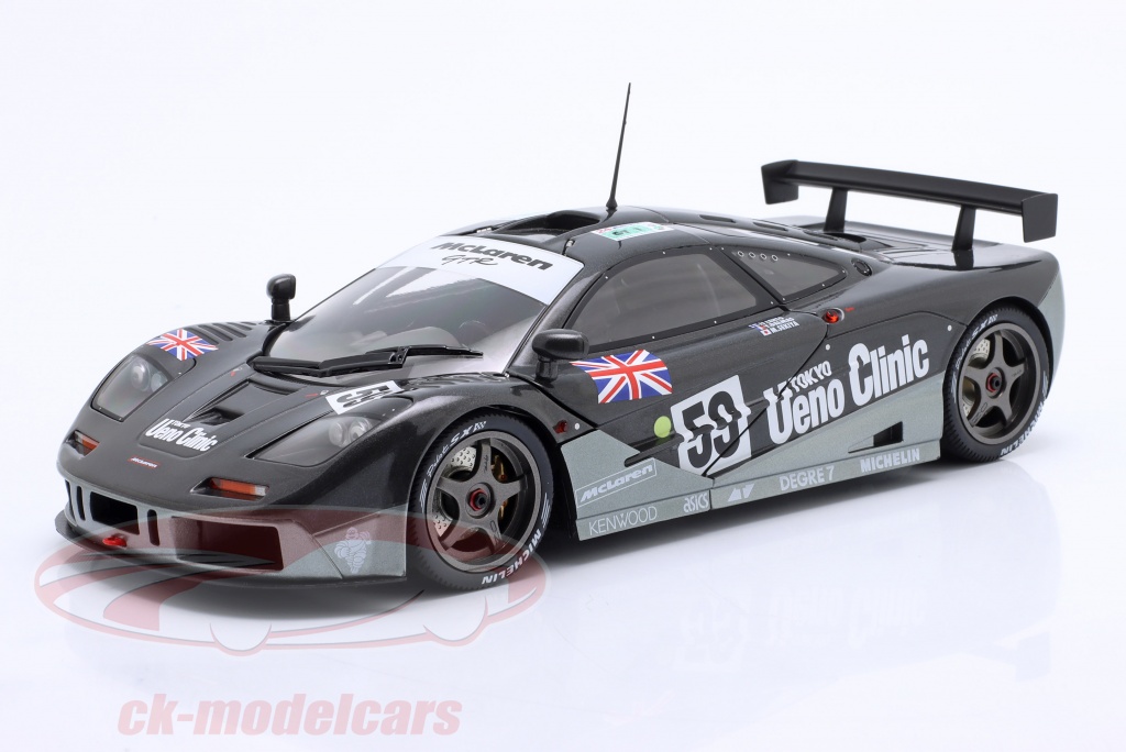 Voiture Miniature McLaren F1 GTR #59 Vainqueur 24h Le Mans 1995 - Échelle 1/43 OPO 10 Collection Premium